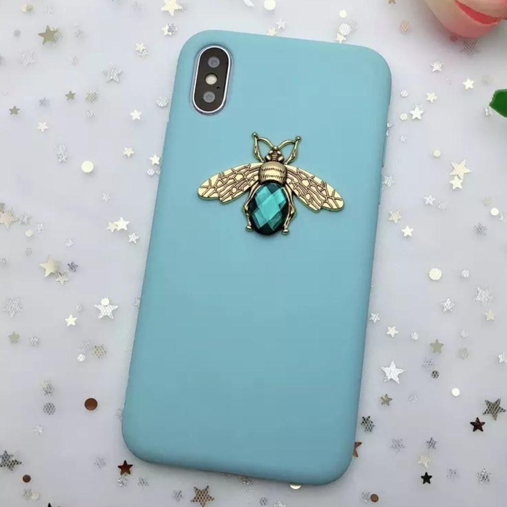 NWT Rhinestone Bee Phone Case | IPhone 7 8 | Plus - Picture 8 of 9